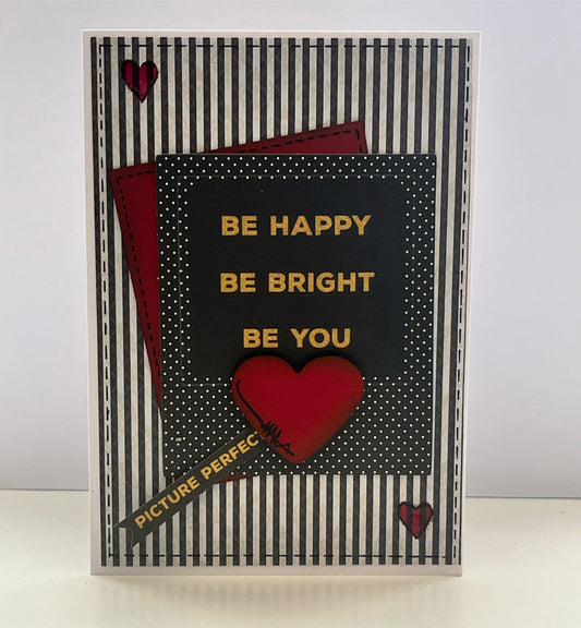 Valentine’s Day Card - Be Happy