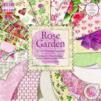 First Edition Rose Garden 6x6 Paper Pad