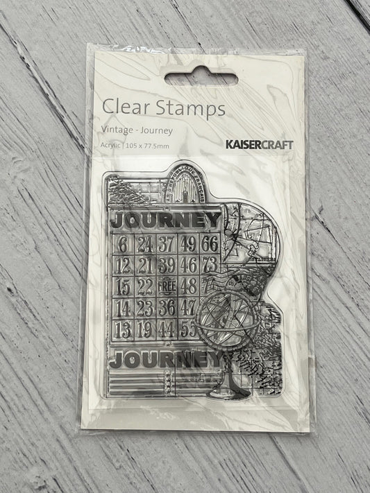 Kaisercraft Vintage Journey Stamp