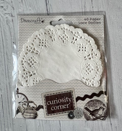 Dovecraft Curiosity Corner Doilies x40