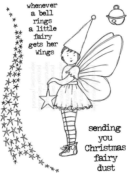 Lindsay Mason Little Fairy Clear Stamps - Inspire Creationz