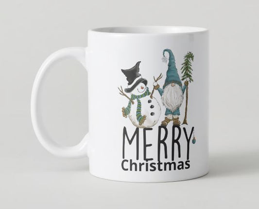 Merry Christmas Gnome Mug