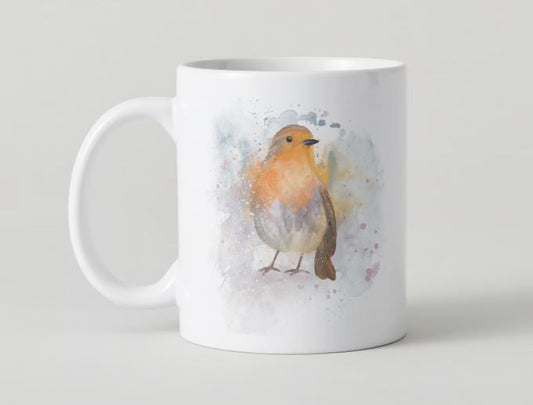 Robin 11oz Large Handle Mug